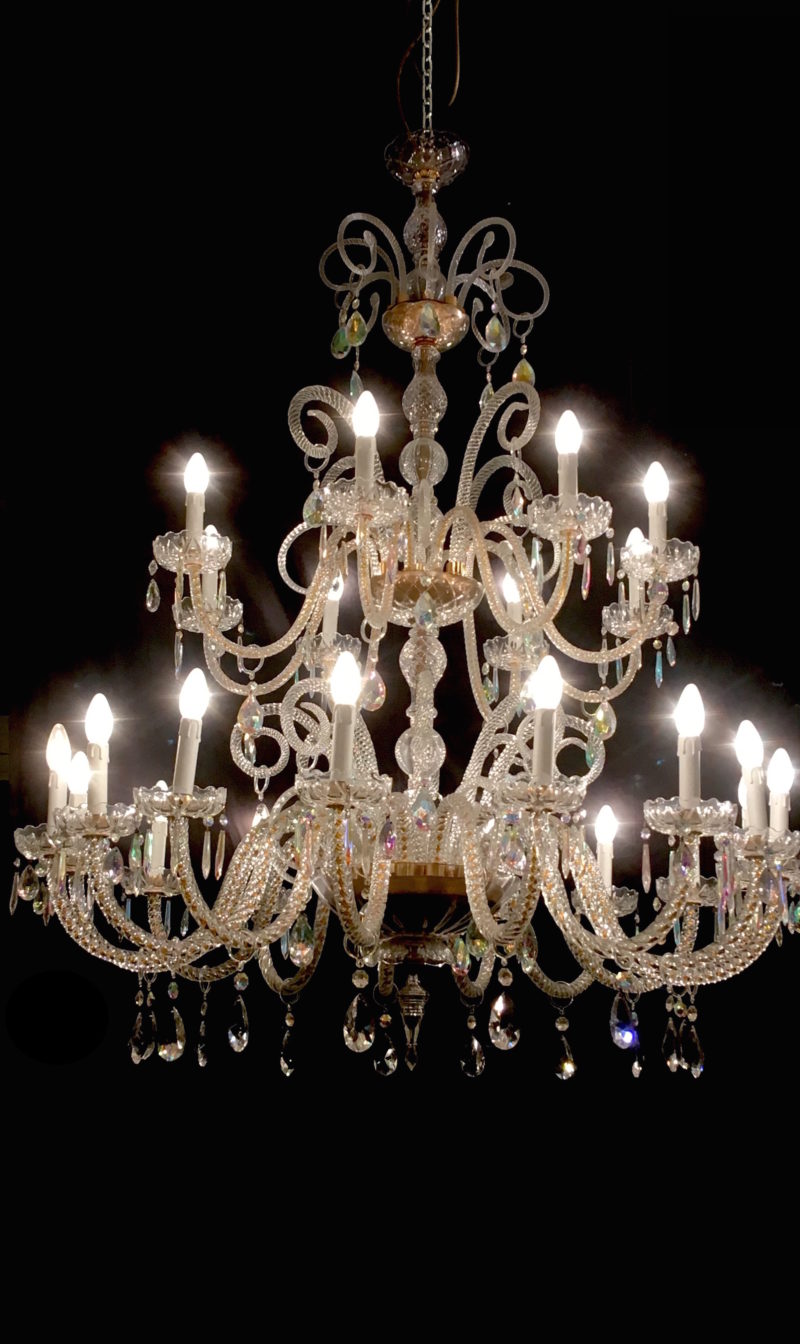 Lampadario ditta Fg Murano