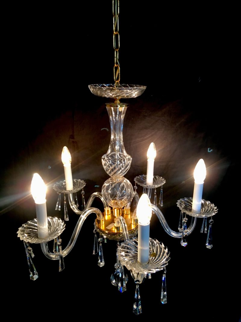 Lampadario italamp con bollino ditta Murano originale 1980 - immagine 4