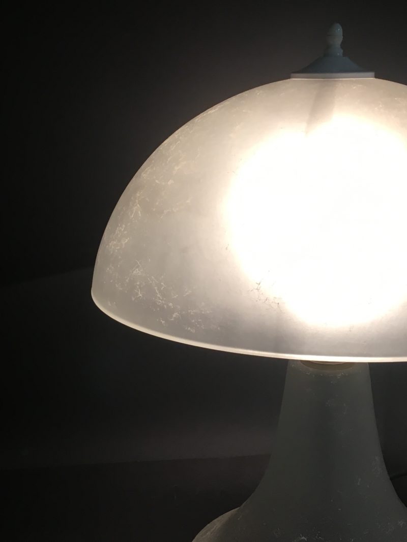 Lampade da tavolo anni 1980 in vetro Murano - immagine 4