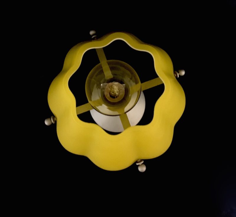 Lampade da tavolo in legno e vetro di Murano - immagine 3