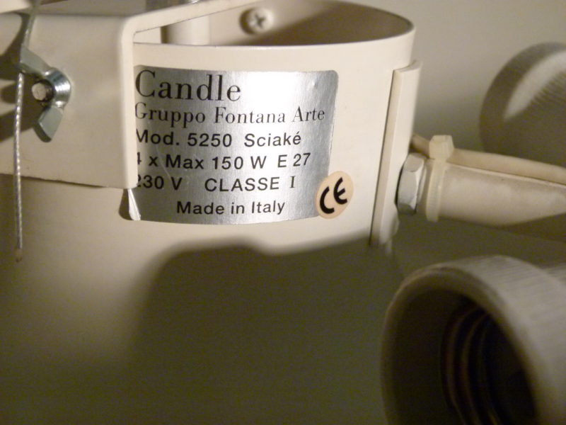 Lampadario Fontana Arte Modello Sciakè - immagine 2