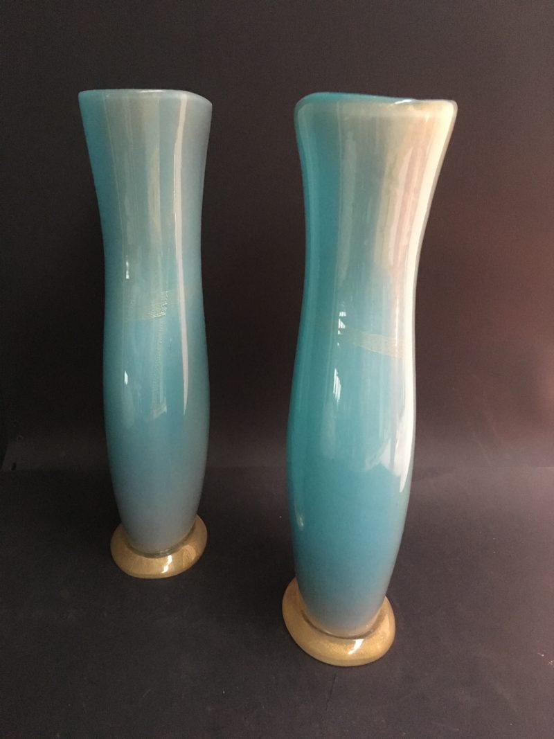 Lampade da tavolo anni 1950 Seguso  coppia