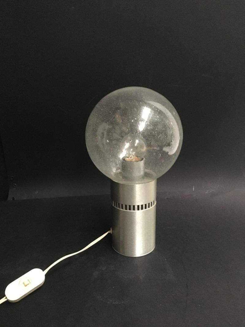 Lampade da tavolo anni 1980 in vetro Murano coppia - immagine 3