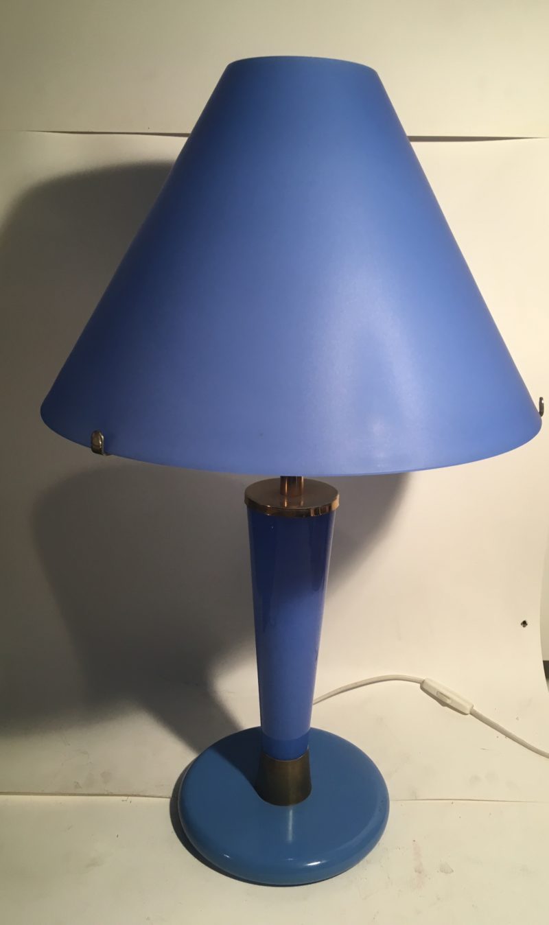 Lampade da tavolo anni 1980 in vetro Murano Ghisetti Coppia - immagine 7