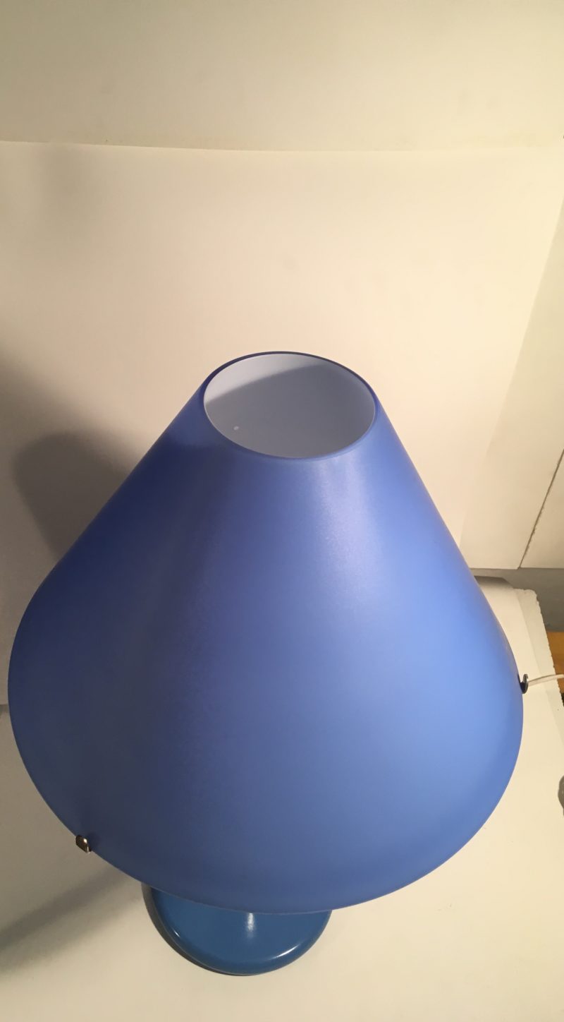Lampade da tavolo anni 1980 in vetro Murano Ghisetti Coppia - immagine 8