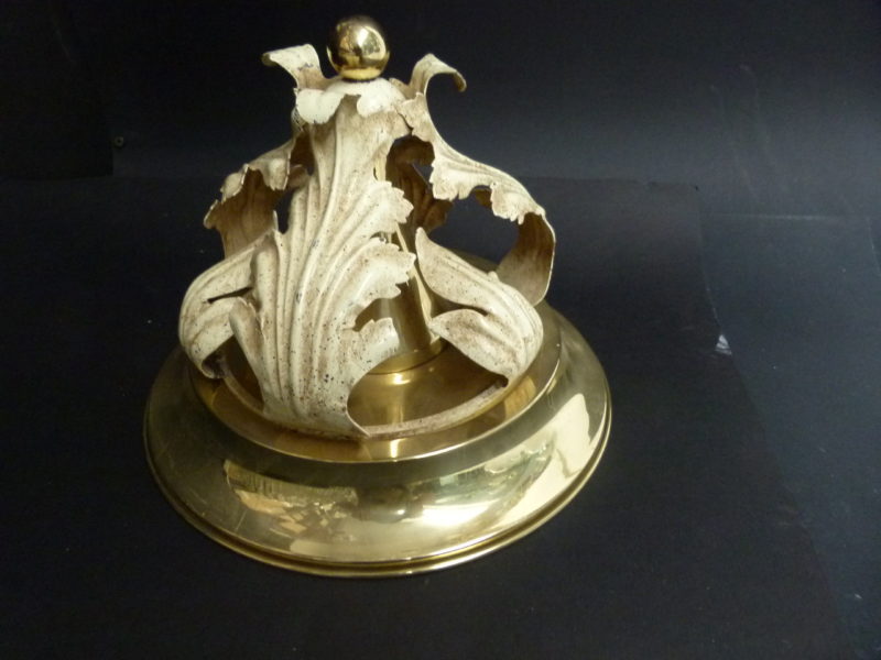 Plafoniera Banci 1970 in ottone