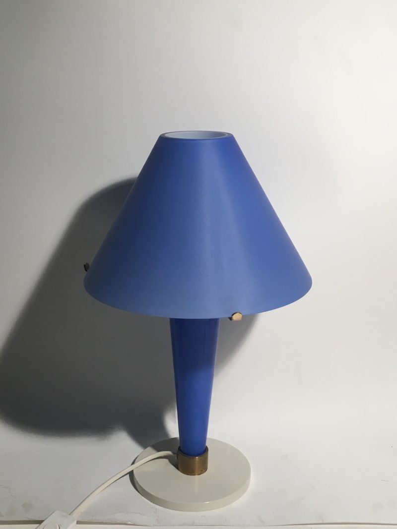 Lampade da tavolo anni 1980 in vetro Murano Ghisetti Coppia - immagine 4