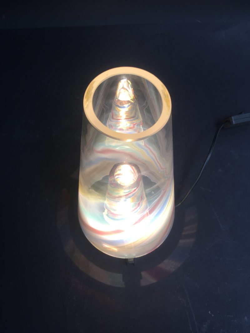 Lampada da tavolo anni 1980 De Majo - immagine 5