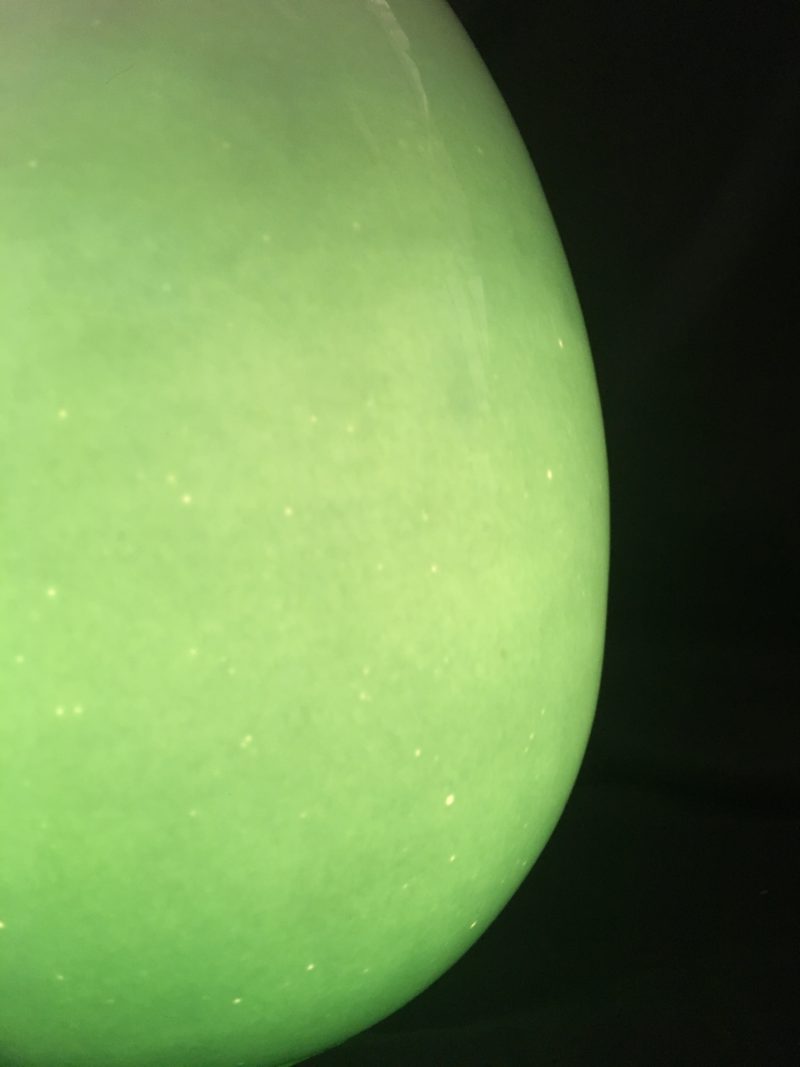 Lampada da tavolo anni 1970 Vistosi coppia  uova rare - immagine 4