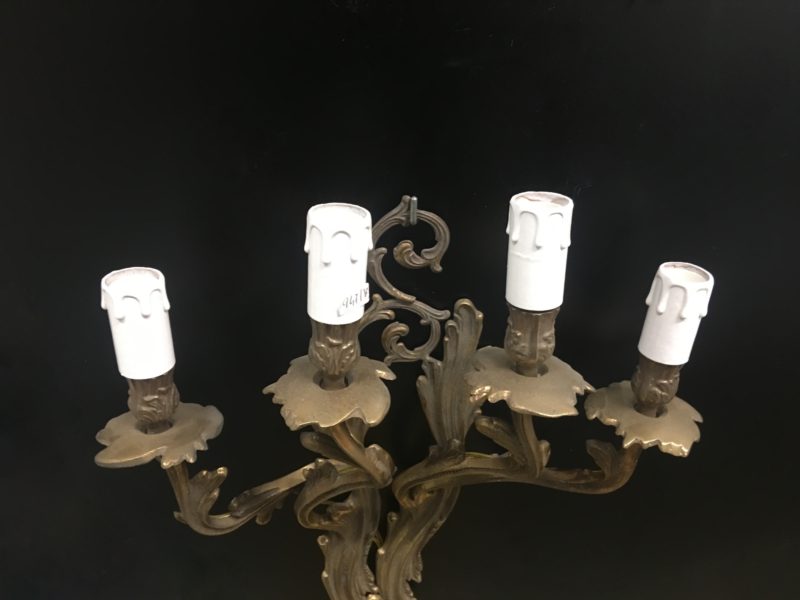 Applique italiane 1940 in bronzo, 6 applique - immagine 4