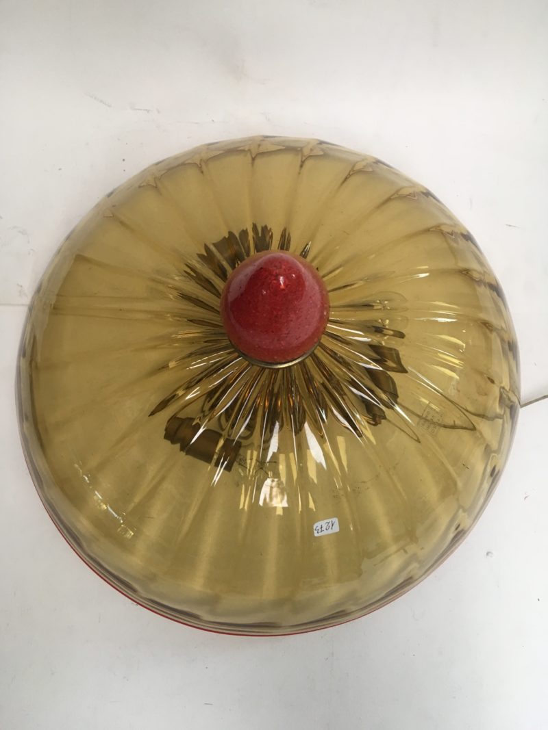 Plafoniera in vetro  Toso 1970 - immagine 2