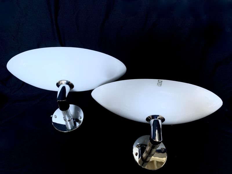 Coppia applique Murano "sin the si"