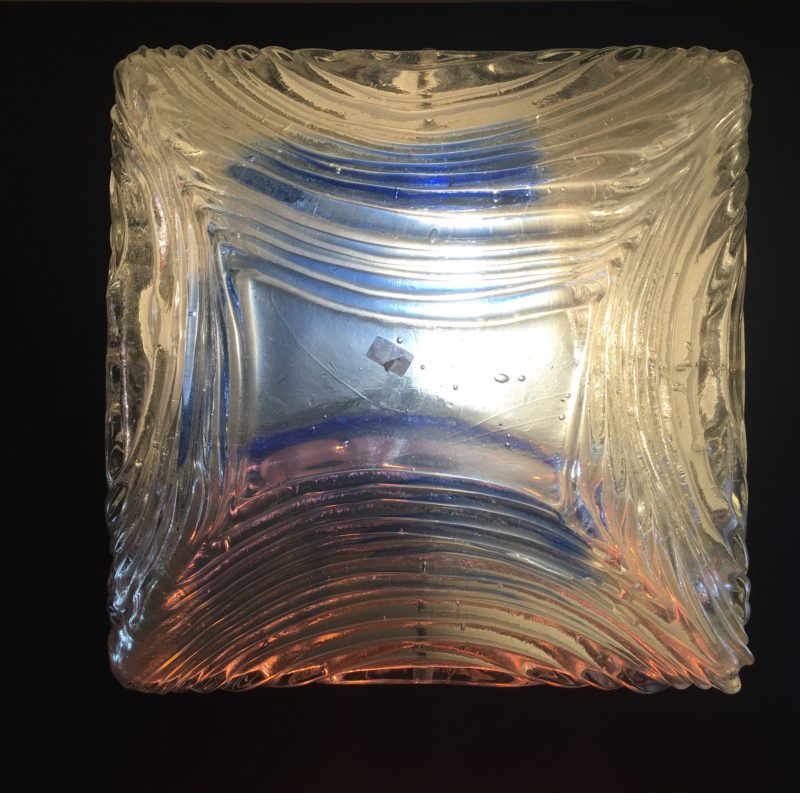 Plafoniera o applique, lampada da muro  Mazzega  Murano