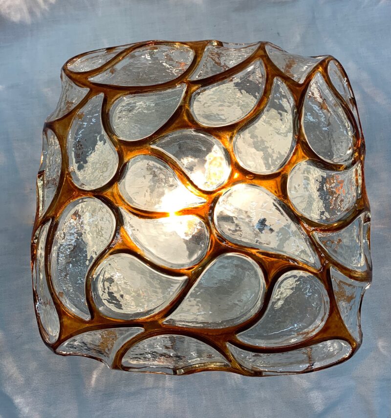 Coppia plafoniere  O applique anni 1970 tynnel - immagine 5