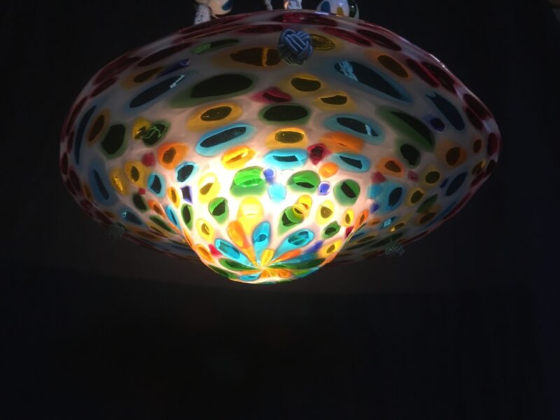 Lampadario AVEM 1950 con murrine - immagine 2