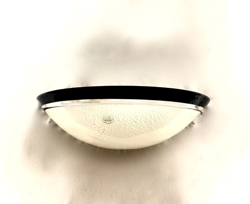 3 applique Murano Due con argento 1970 - immagine 7
