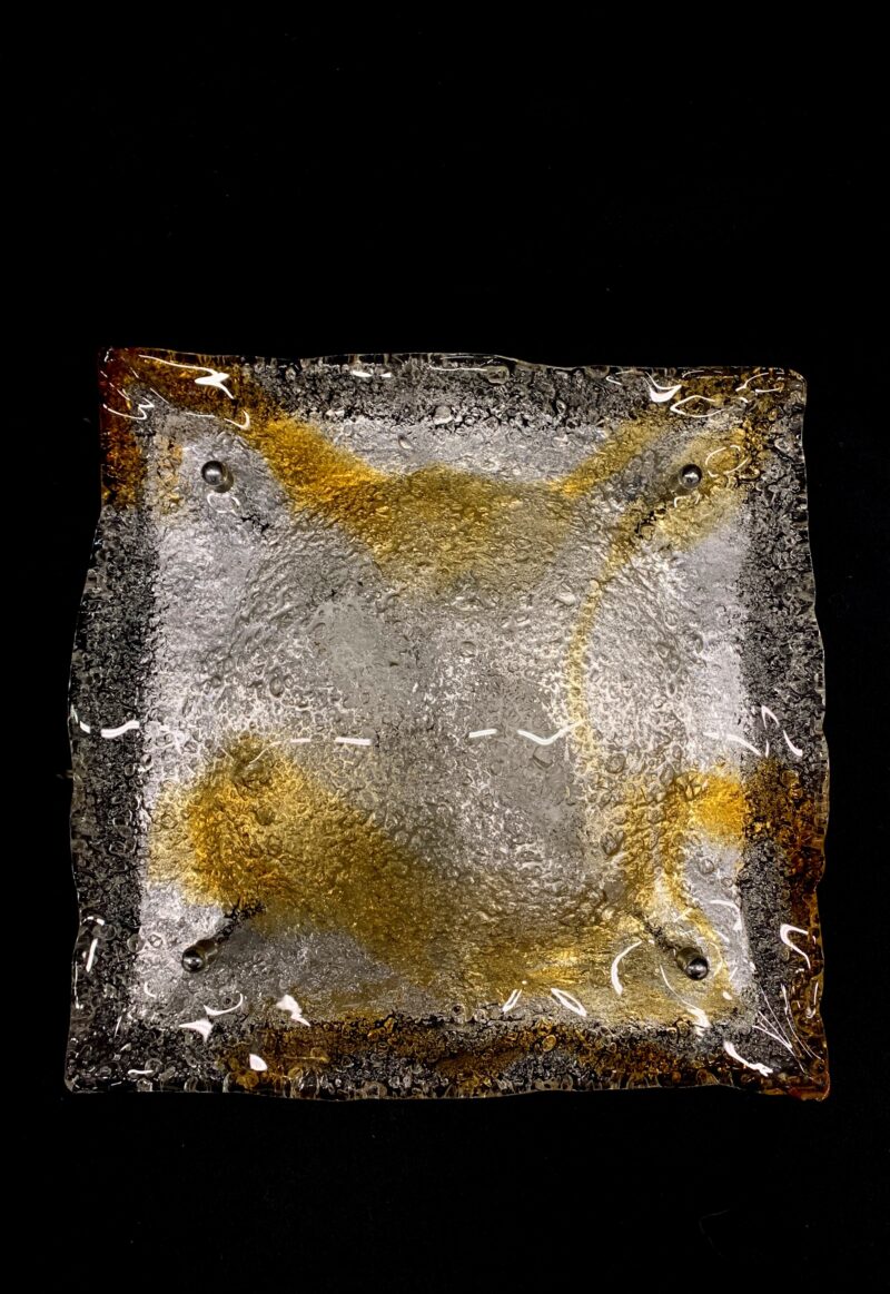 Applique o plafoniera Murano attribuita a La Murrina 1970 - immagine 6