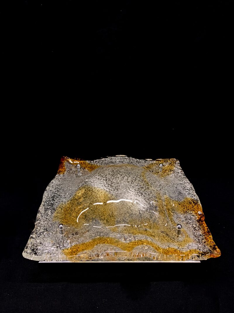 Applique o plafoniera Murano attribuita a La Murrina 1970 - immagine 7