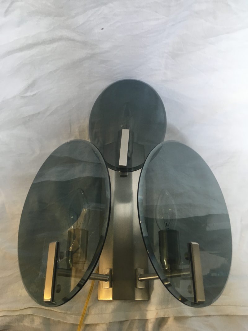 coppia applique VECA 1970 lampade da parete vintage - immagine 3