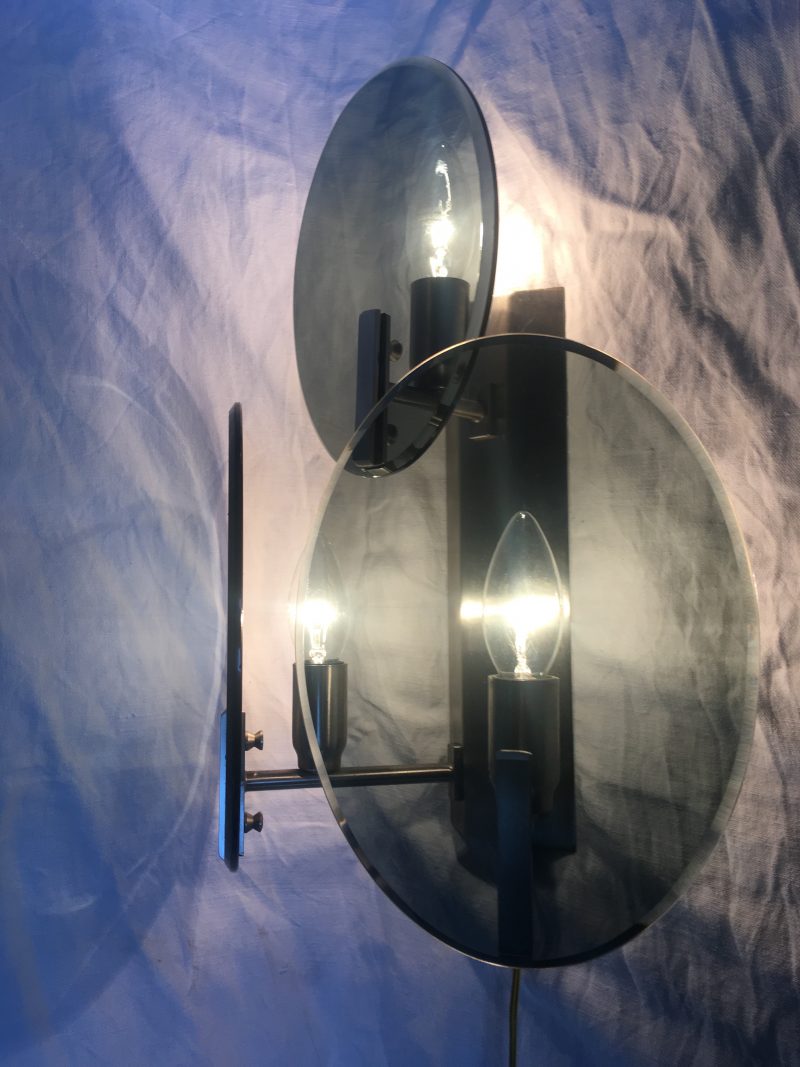 coppia applique VECA 1970 lampade da parete vintage - immagine 5