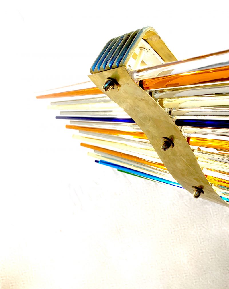 Lampadario vetro di murano tappeto colorato - immagine 7