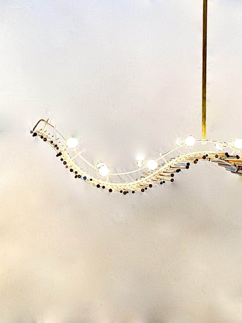 Lampadario vetro di murano tappeto colorato - immagine 8