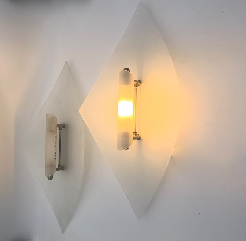 Coppia applique Sforzin lampade da parete made in italy
