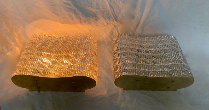 Lampade da parete applique a moduli di Murano collezione Enrico Neri&C.snc - immagine 3