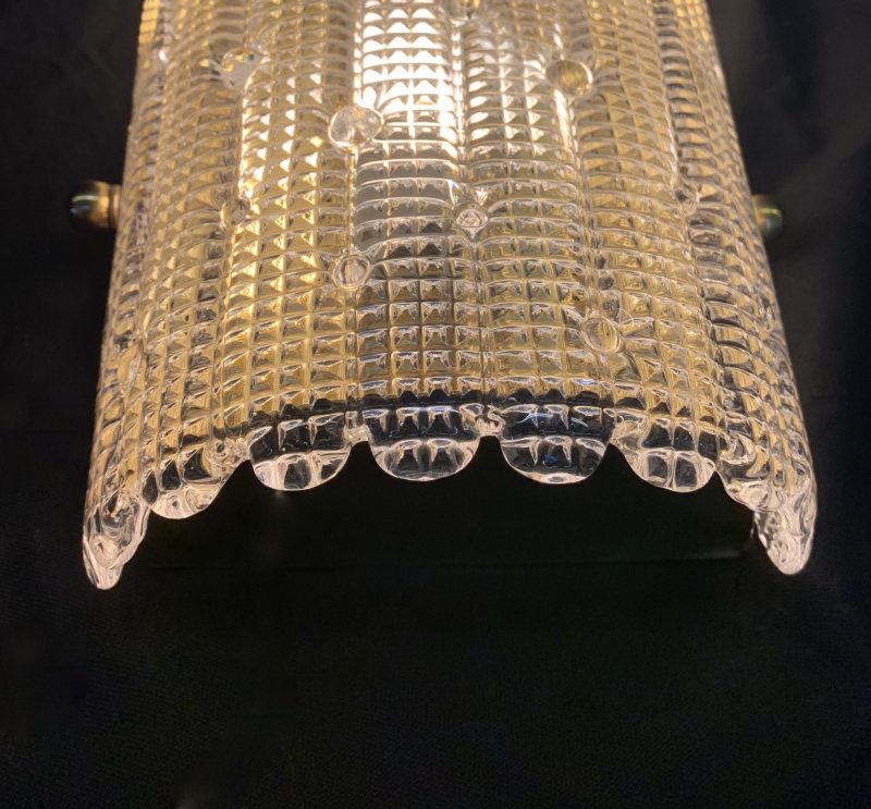 Lampade da parete applique a piastra di Murano collezione Enrico Neri&C.snc - immagine 3