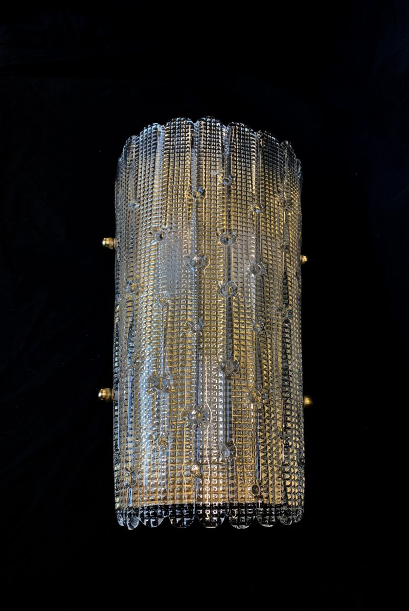 Lampade da parete applique a piastra di Murano collezione Enrico Neri&C.snc - immagine 4