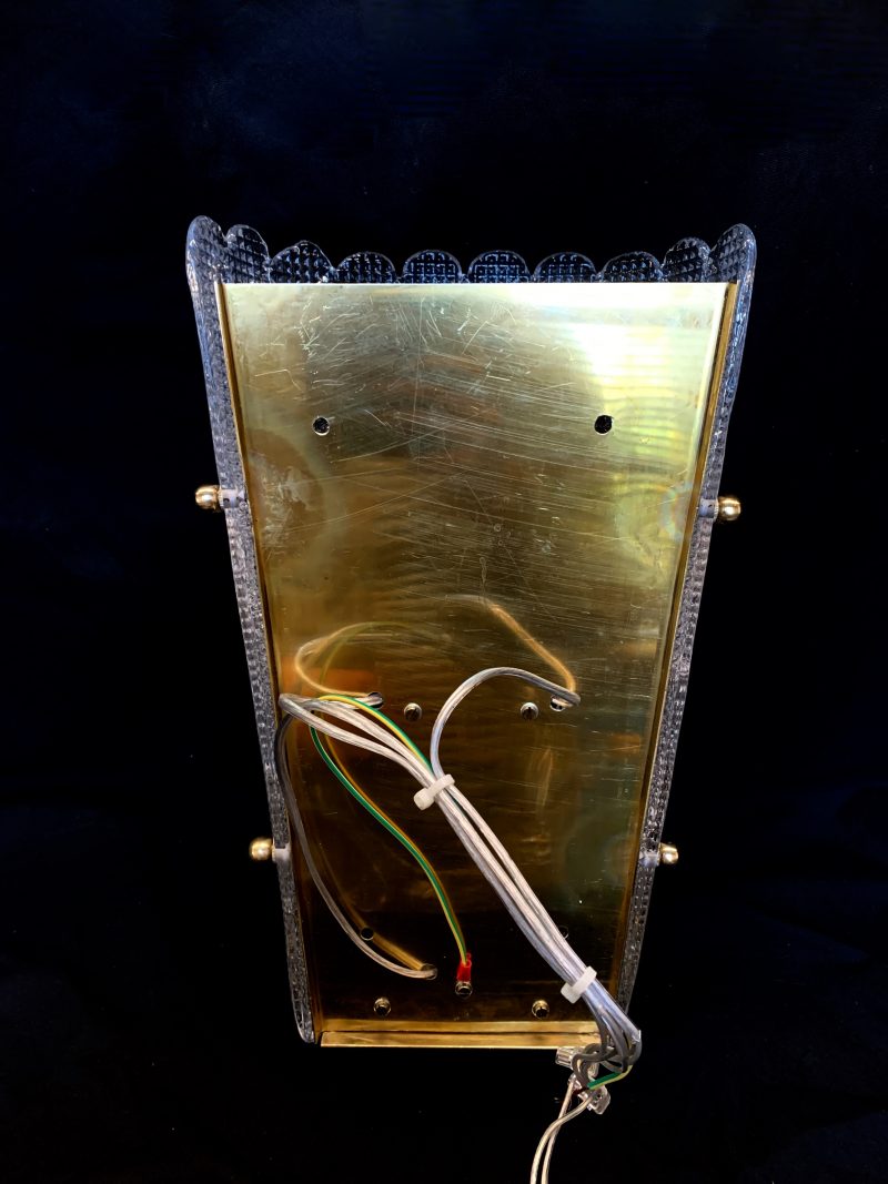 Lampade da parete applique a piastra di Murano collezione Enrico Neri&C.snc - immagine 6