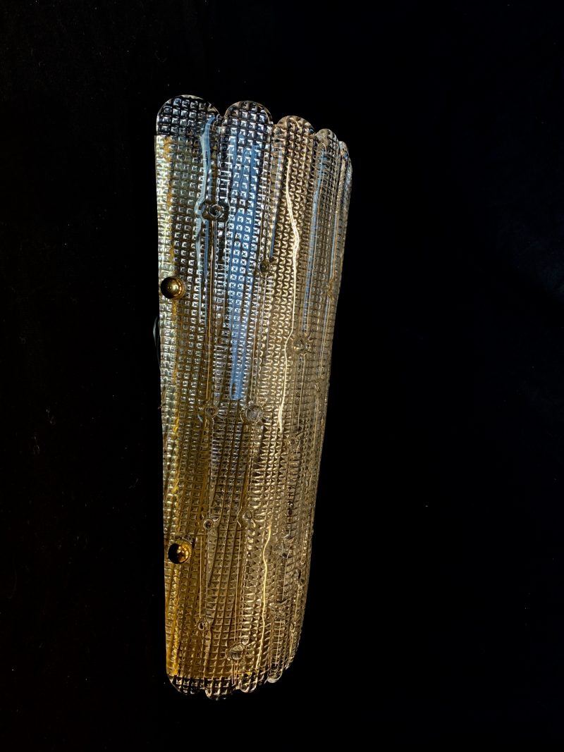 Lampade da parete applique a piastra di Murano collezione Enrico Neri&C.snc - immagine 7