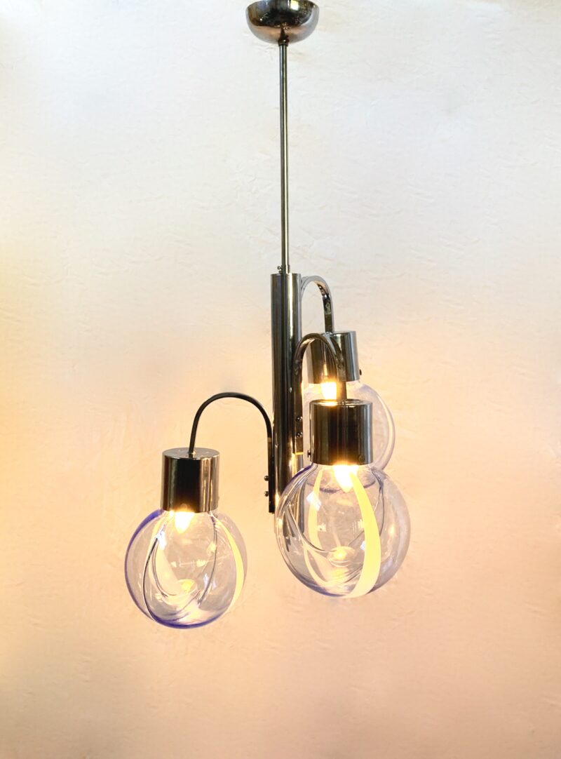 Lampadario Pendente Venini toni zuccheri - immagine 8