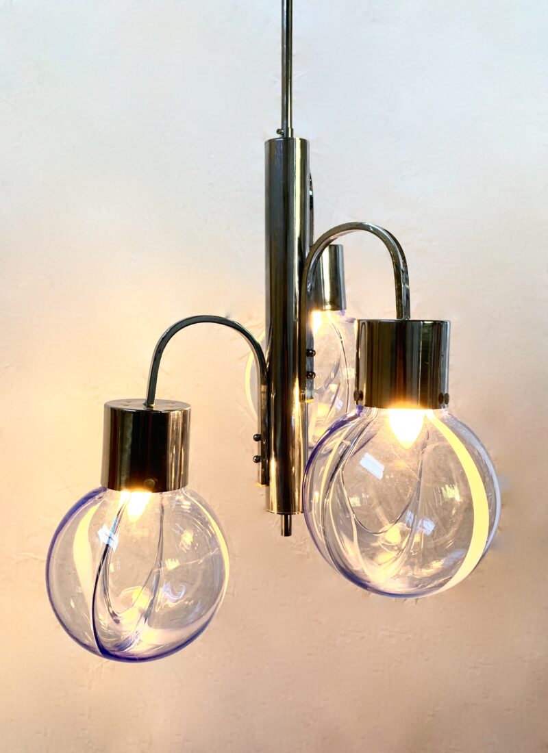 Lampadario Pendente Venini toni zuccheri - immagine 2