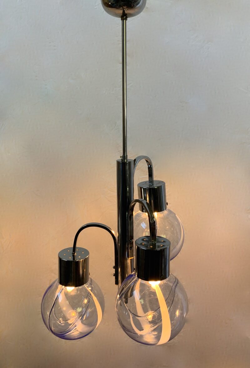 Lampadario Pendente Venini toni zuccheri - immagine 3