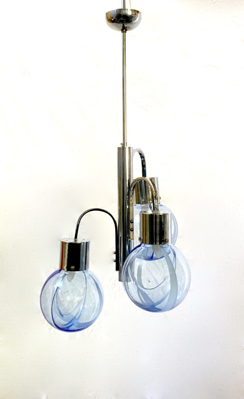Lampadario Pendente Venini toni zuccheri - immagine 7