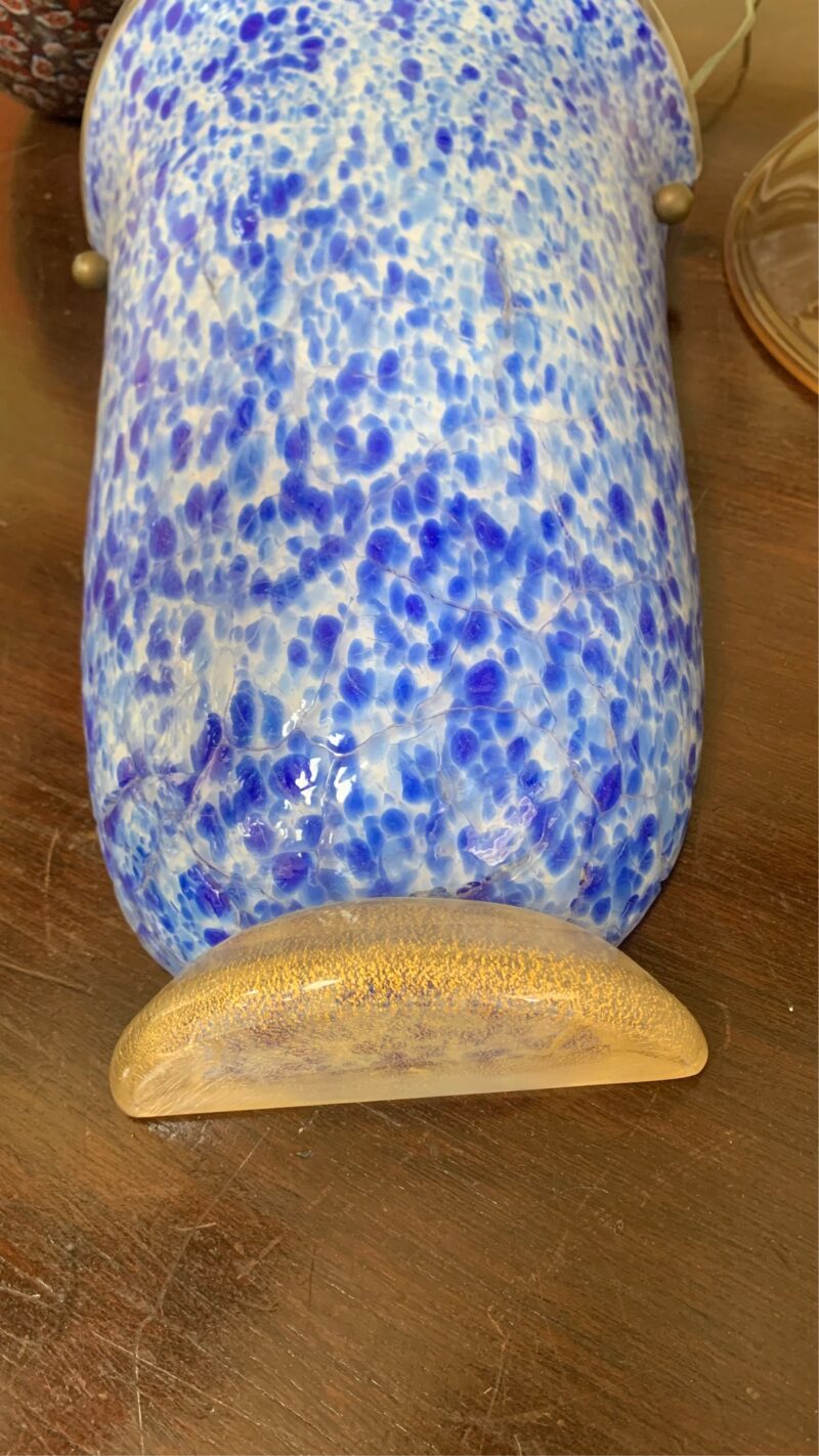 Applique singola Stefano Toso MURANO blu - immagine 6