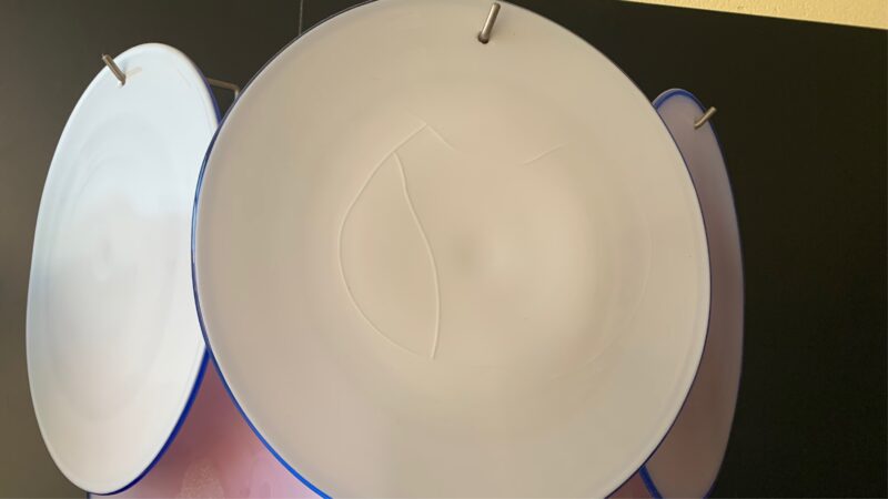 Lampada da parete, singola Applique vistosi con dischi - immagine 2