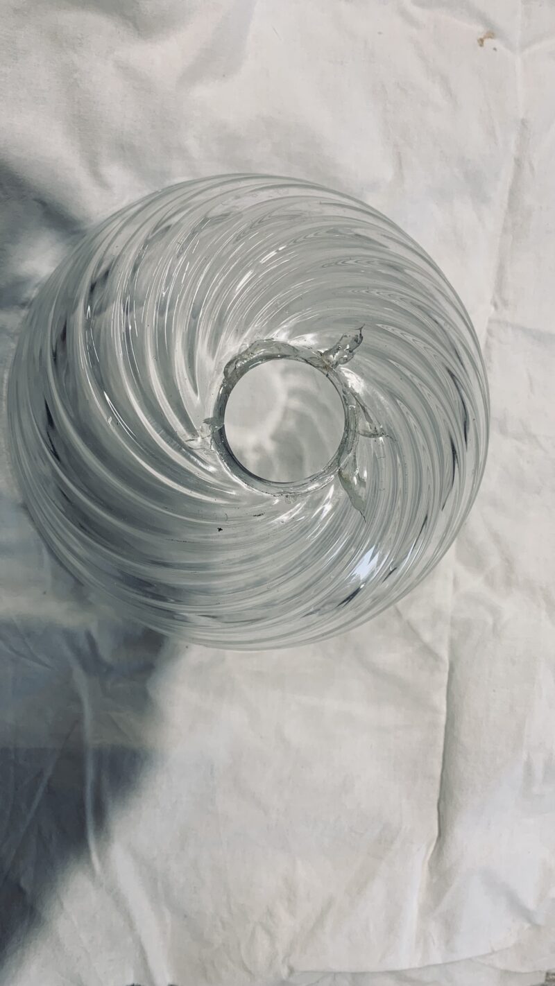 Lampadario in vetro di Murano vintage ditta Seguso - immagine 6
