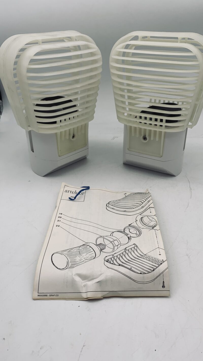 coppia applique plafoniera arteluce mod joe ezio didone - immagine 3
