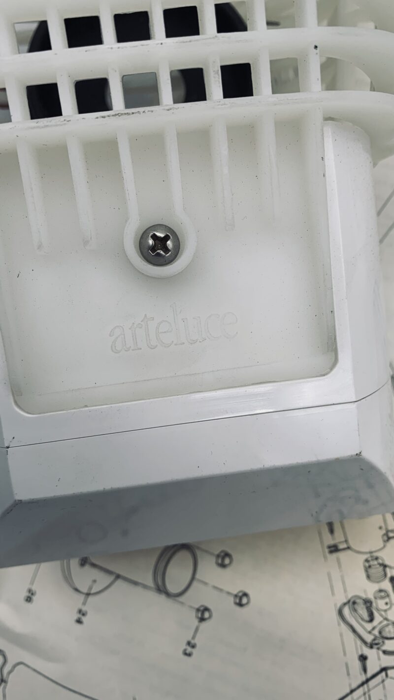 coppia applique plafoniera arteluce mod joe ezio didone - immagine 5
