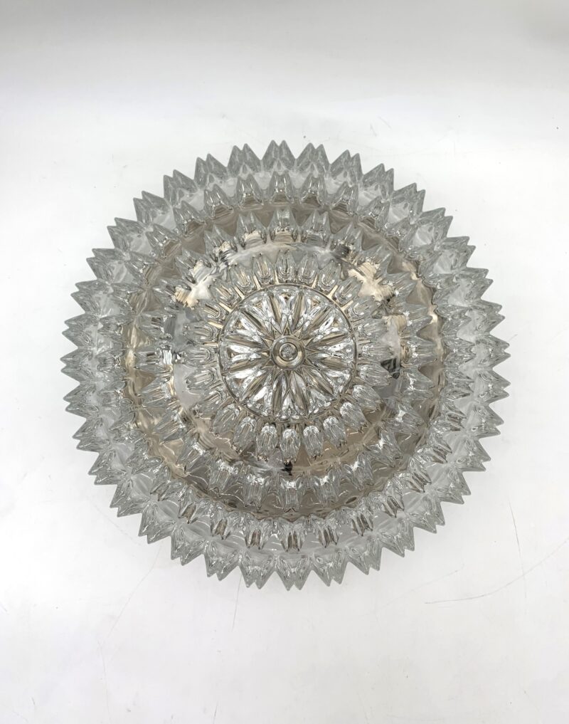 Plafoniera -applique singola vintage restaurata made in italy - immagine 2
