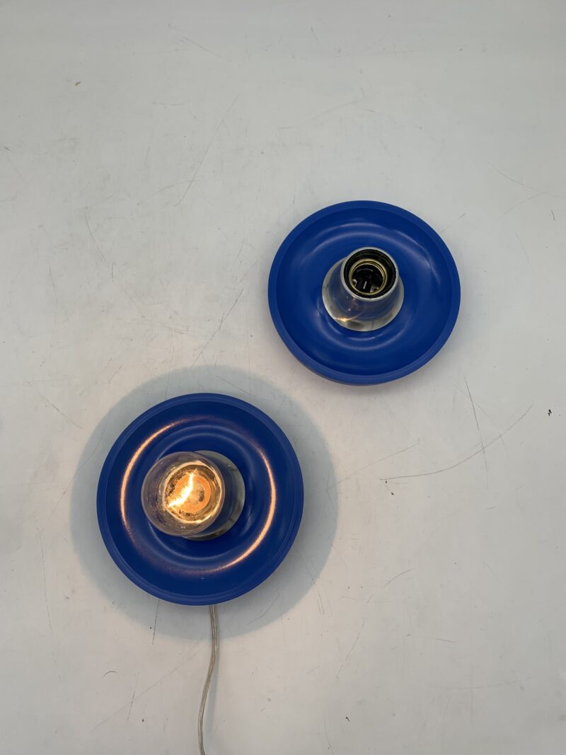 Plafoniera coppia in plastica made in italy - immagine 3