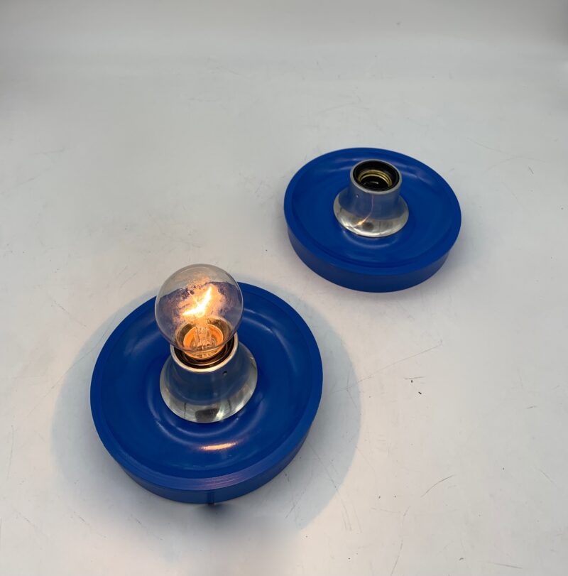 Plafoniera coppia in plastica made in italy - immagine 5