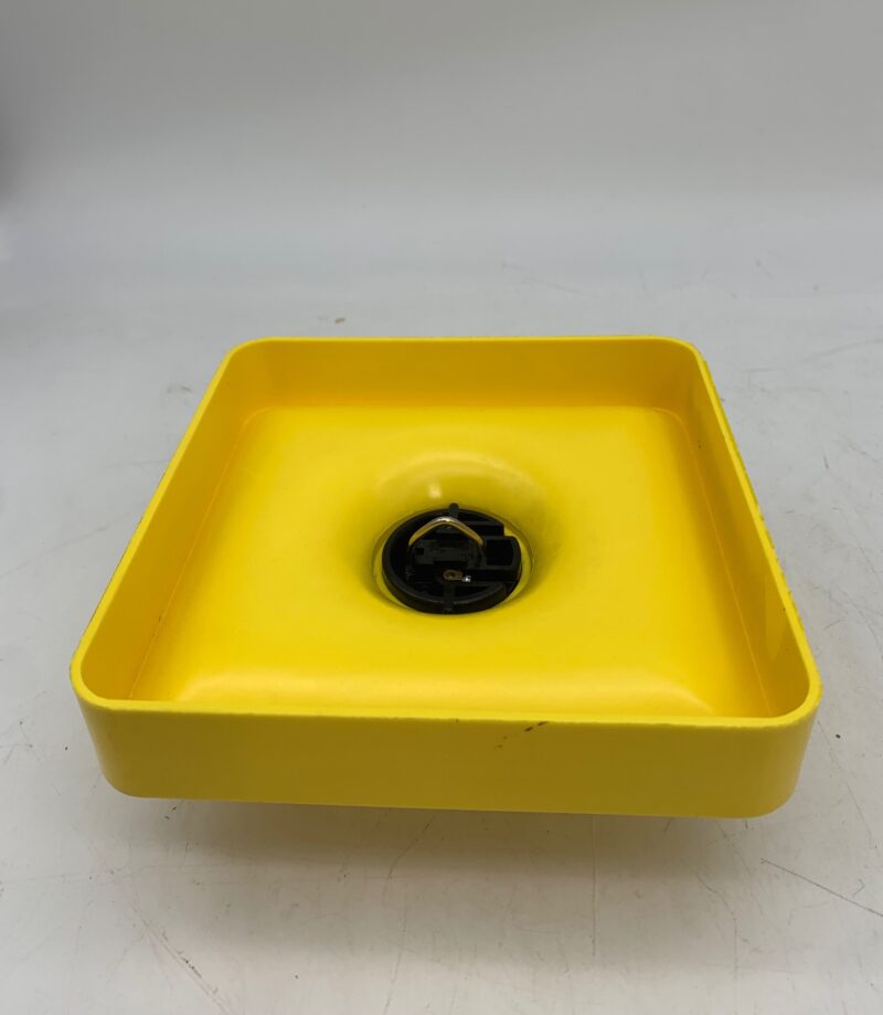 Plafoniera coppia in plastica made in italy quadrate - immagine 3