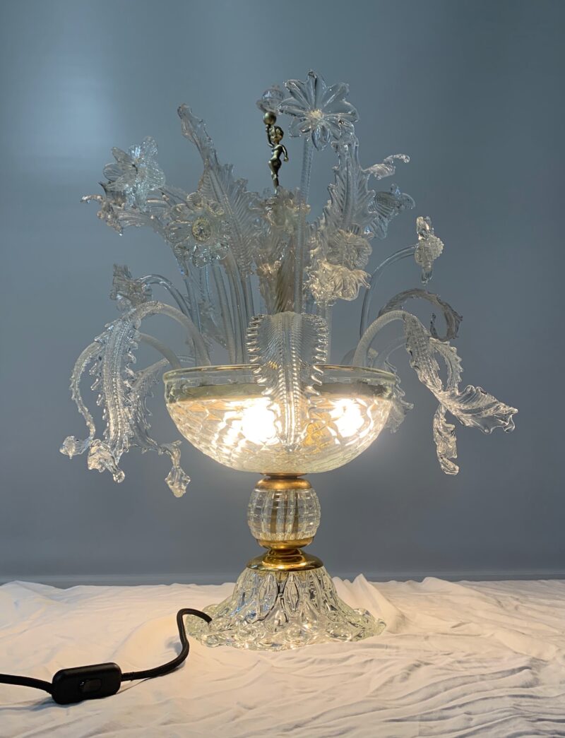 Lampada da tavolo attribuita a Barovier - immagine 2
