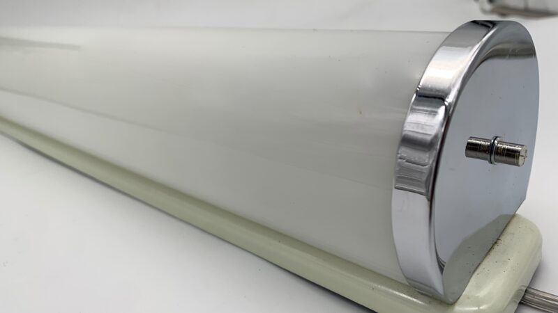 Coppia applique grande in vetro made in italy 1940 attribuite a ditta Greco - immagine 6